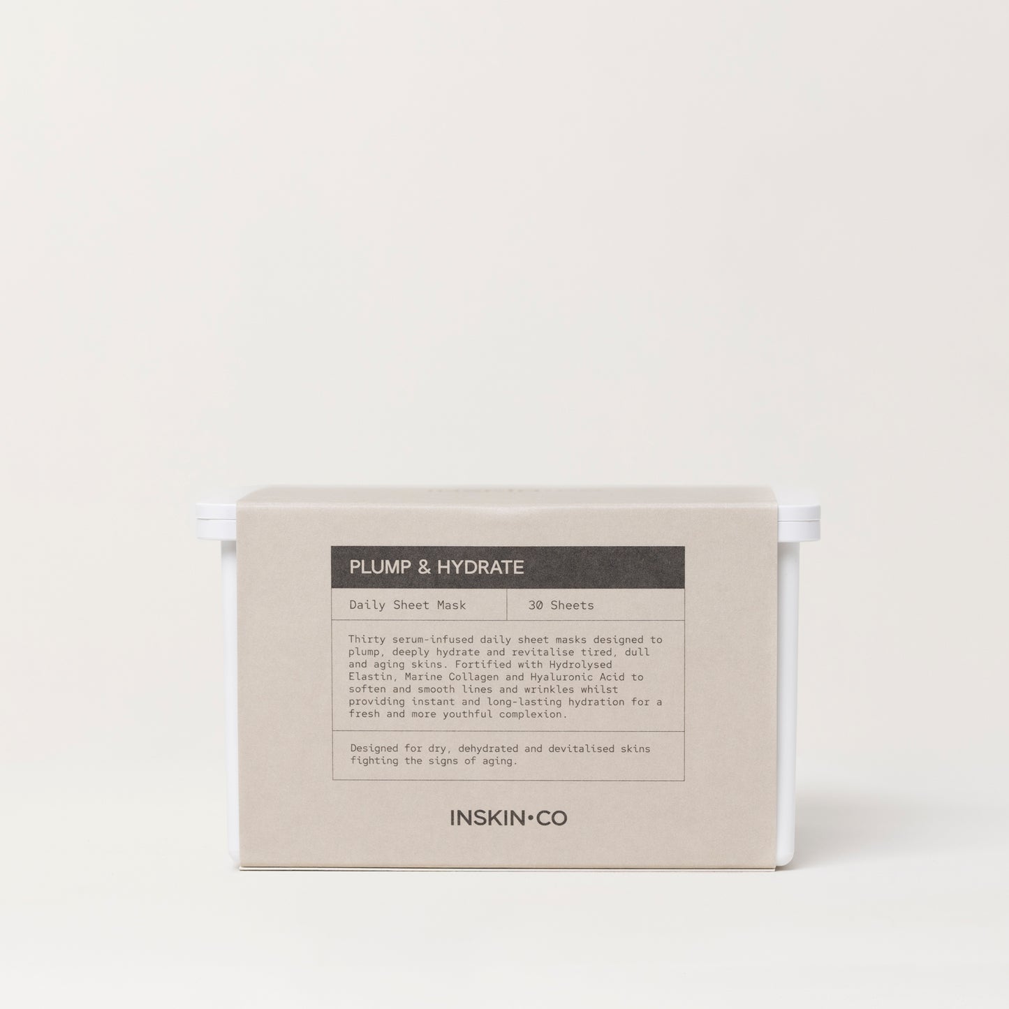 Inskin.Co Plump & Hydrate Daily Sheet Masks