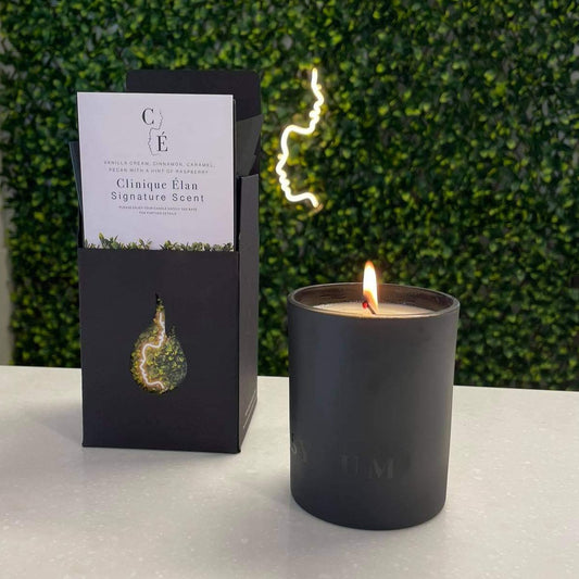 Clinique Elan signature scent candle Asylum